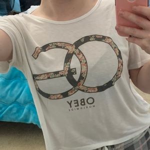 Obey propaganda white blouse